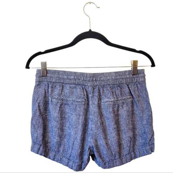 Old Navy Women's Blue Linen Blend Shorts Size S - Picture 2 of 5